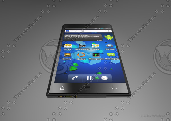 project futurephone smartphones c4d - Dualscreen Phone by Dragnunra
